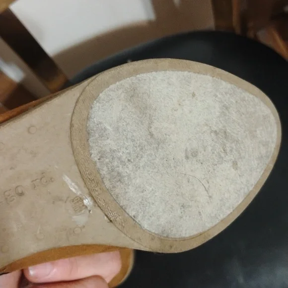 Indigo Brown Ankle Boots with Floral Embroidery - Picture 7 of 9